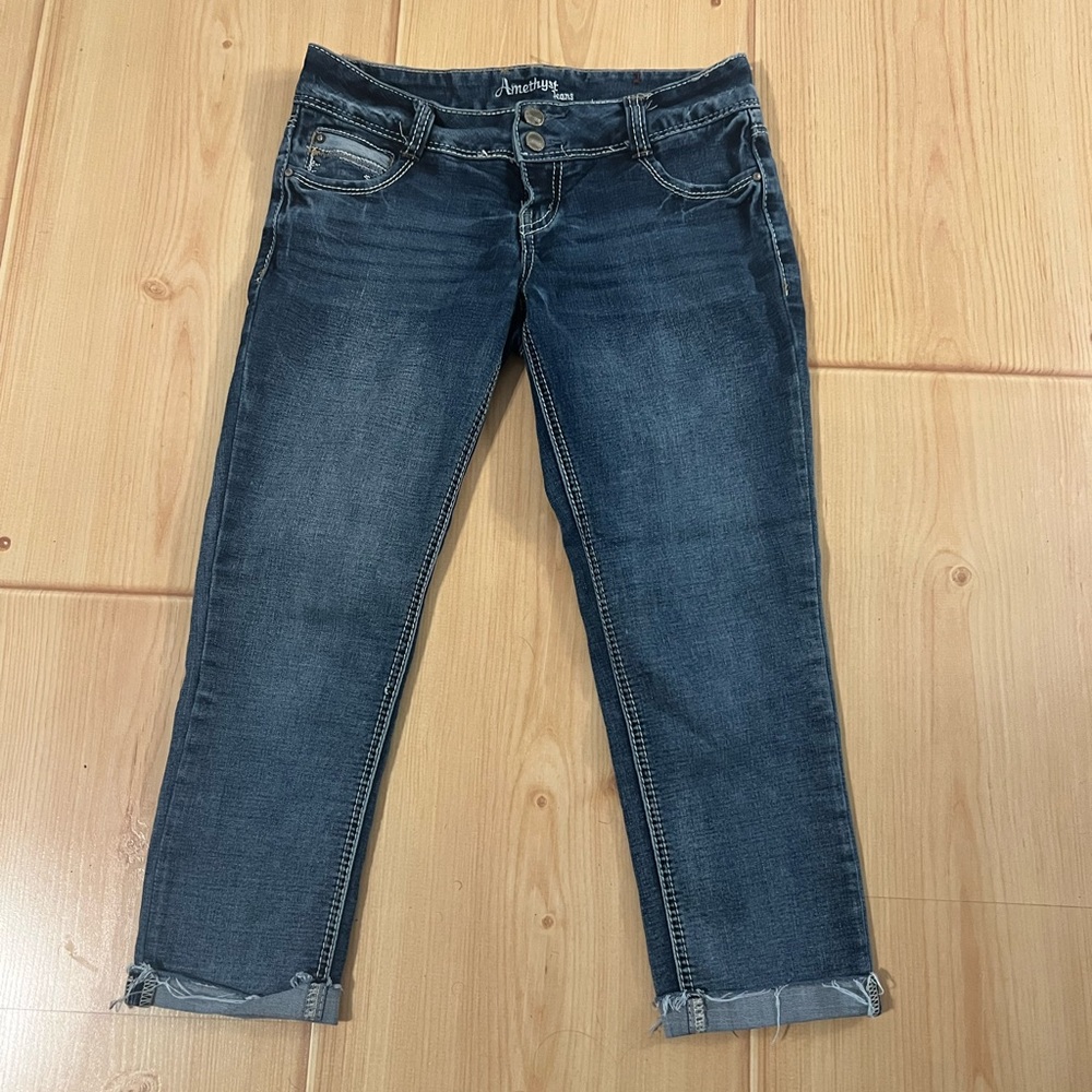 Amethyst Jeans Capris